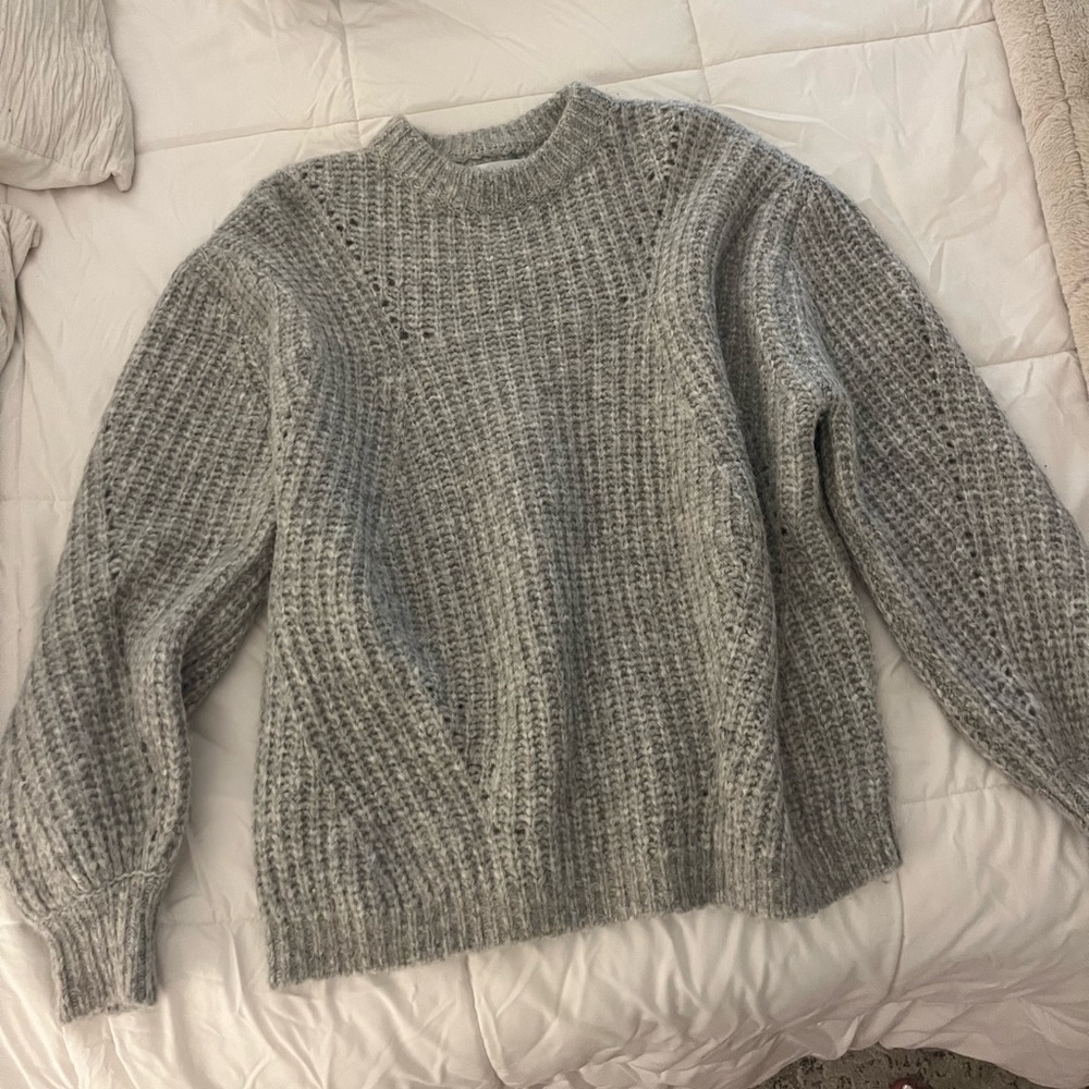 anine bing mockneck sweater size s/p